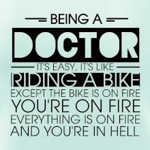 Being a doctor - bike
