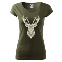 Jeleň kresba Jeleň kresba