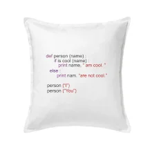 Python I am cool, You are not cool