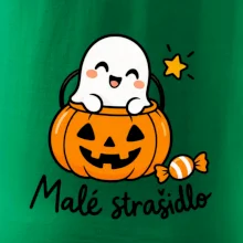Malé strašidlo - duch v tekvicovom vedierku