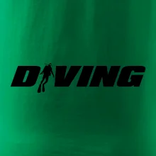Diving nápis potápač