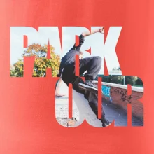 Parkour nápis v meste