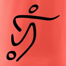 Fotbalista silueta Fotbalista silueta