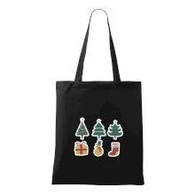 Vianočná sada - stromčeky a darčeky