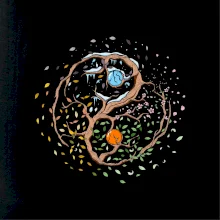 Yin & Yang strom - zima, leto Yin & Yang strom - zima, leto