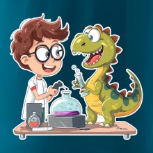 Chemik a dinosaurus - chlapec