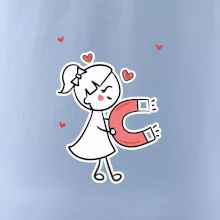 Párový motív - panáčik a magnet