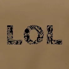 LOL nápis