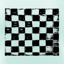 Šachovnica čierna kreslená Šachovnica čierna kreslená