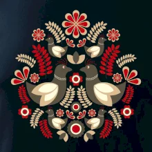 Folklór - hnedé vtáčiky