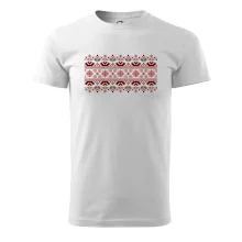 Ukrajinský vzor - červený