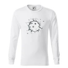 Florbal lopta v triku Florbal lopta v triku