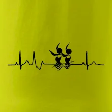 EKG synchronizované plávanie