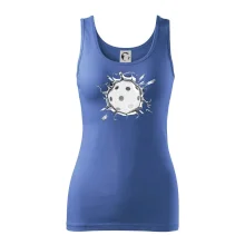 Florbal lopta v triku Florbal lopta v triku