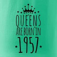 Queens are born in 1957