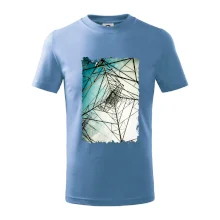 Farebné nebo - stožiare vysokého napätia