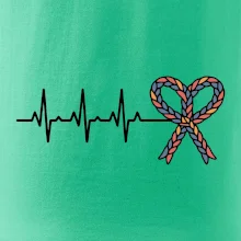 EKG srdce veľká noc