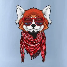 Červená panda hipster