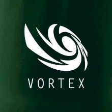 Vortex logo jednofarebné Vortex logo jednofarebné
