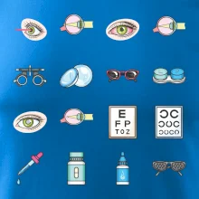 Očný lekár ikony