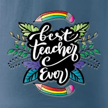 Farebné ceruzky best teacher ever