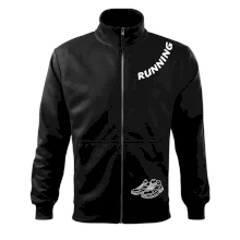 Running nápis šikmo