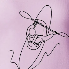 Kajak zhora jedným ťahom Kajak zhora jedným ťahom