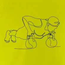 Kitebell posilňovanie jedným ťahom