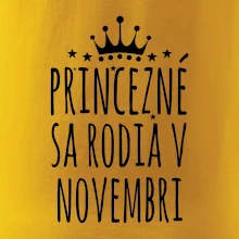 Princezné sa rodia v novembri Princezné sa rodia v novembri