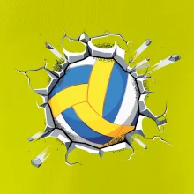 Volejbal lopta v triku