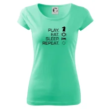 Eat sleep play - šach Eat sleep play - šach