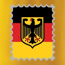 Nemecká známka - vlajka