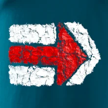 Párová turistická značka červená Párová turistická značka červená