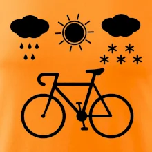 Cyklista za každého počasia