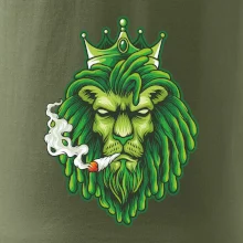 Zhulený lev zelený