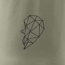 Párový motív srdca geometrie - ON