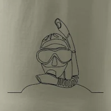 Potápač jedným ťahom