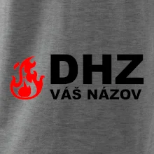 DHZ (oheň, názov sboru - vlastný nápis)