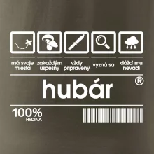 Čiarový kód - Hubár Čiarový kód - Hubár