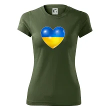 Ukrajina srdce vlajka Ukrajina srdce vlajka