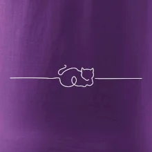 Mačka linka kreslená