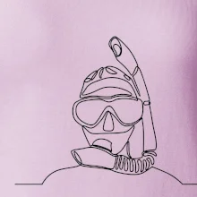 Potápač jedným ťahom