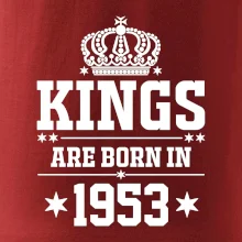 Kings are born in 1953