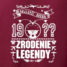 Zrodenie legendy pre pilota