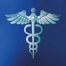 Hrdinovia zdravotníctva - logo (Pecka design)