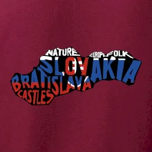 Mapy - názvy miest - Slovensko