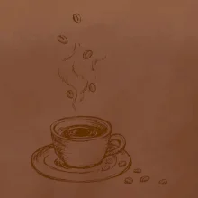 Hrnček plný čerstvej kávy