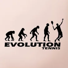 Evolúcia tenis chlapec