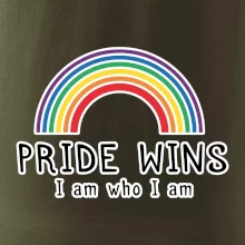 Pride wins i am who i am