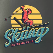 Skiing winter extreme cup